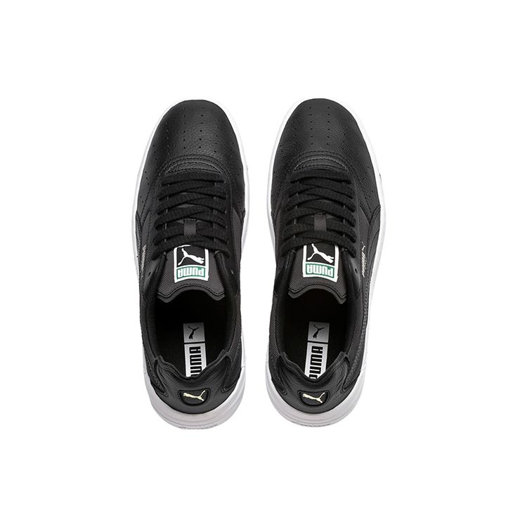 Puma Cali Series Comfortable Daily Low-Top Sneakers Unisex Sneakers Black Green 369337-01