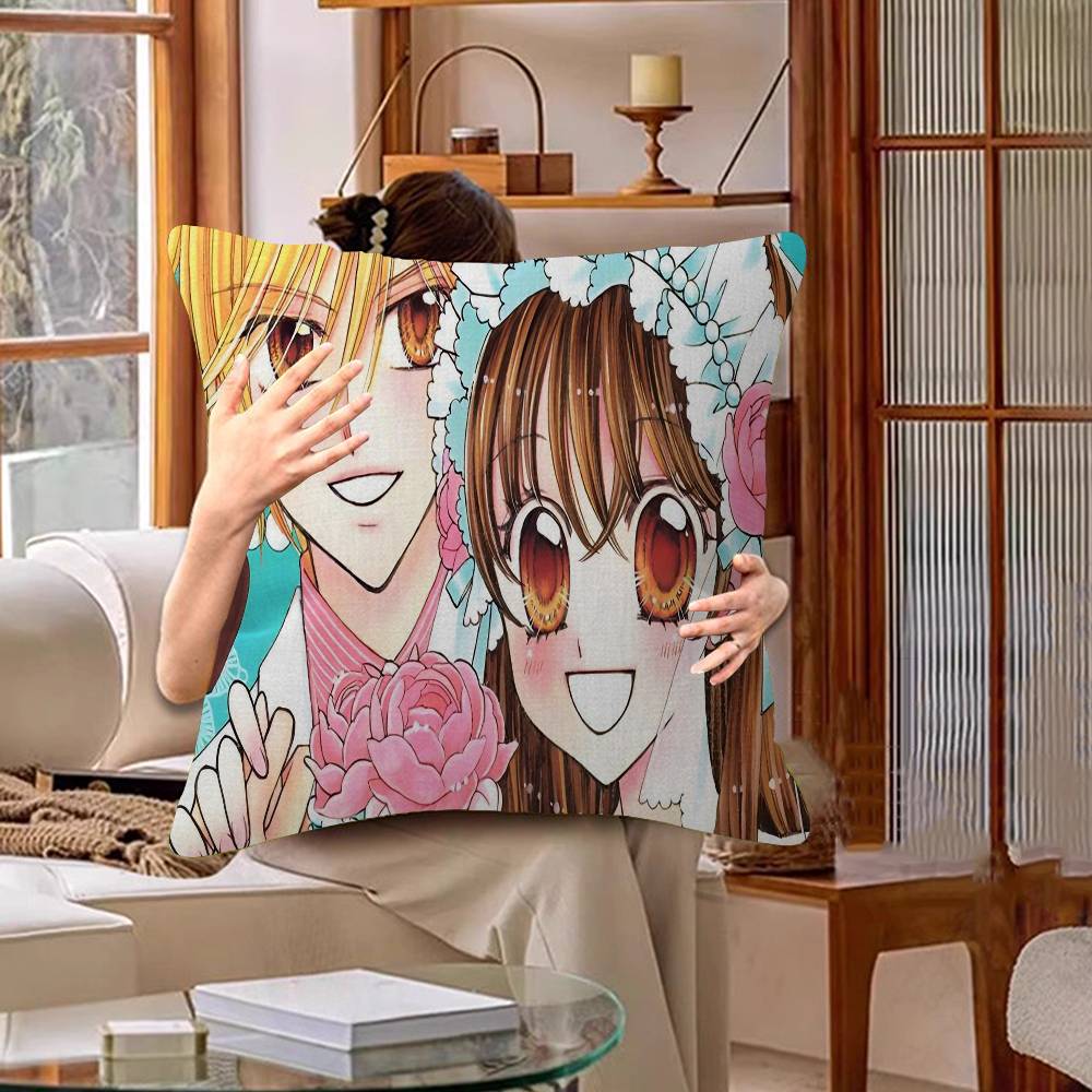 Anime Yumeiro Patissiere Cushion Cover Pillow Cover Decor Pillowcase Printed Cushion Case For Couch
