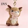 Portachiavi Peluche Ciondoli Borsa Lana Pecora Carina, Ciondolo Charm Borsa Agnello Morbido con Metallo Regalo di San Valentino per Lei Portachiavi, Mini Peluche
