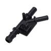 16264-21090 Car Water Pipe Connector, Return Water Pipe Tee Connector Suitable For Replacing Old Or Damaged Connectors