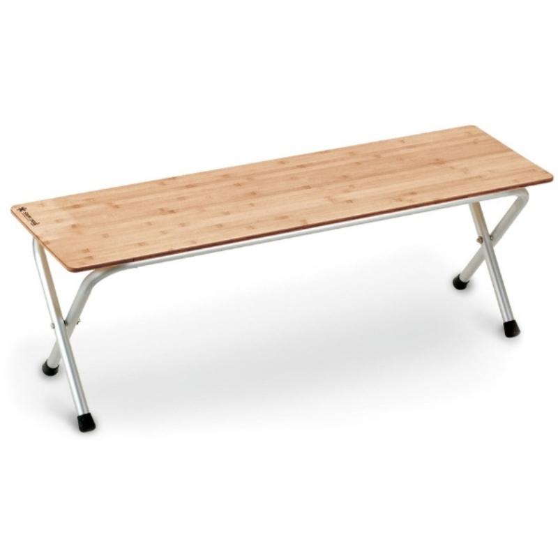 Snow Peak   Snow Peak Folding Shelf Long Bamboo Lv 066tr