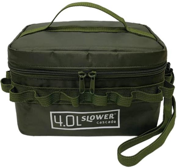 

SLOWER Outdoor Soft Cooler Box Cold Bag Cooler Bag Soft Cooler Cascade Liter Military Olive Green SOFT COOLER Cascade SLW313 4.0 4.0L