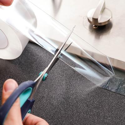 300cm Adhesive Tape Transparent Good Adsorption Lightweight Traceless Waterproof Practical Wall Tape
