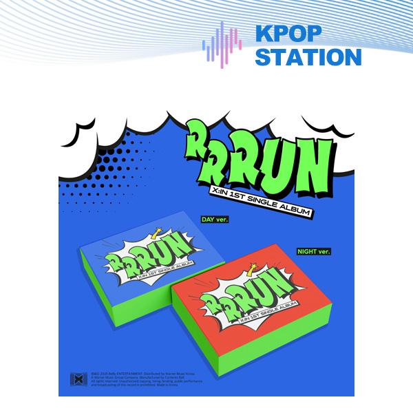 X:IN - 1ST SINGLE [RRRUN] (DAY ver. NIGHT ver.)  [Random Version]