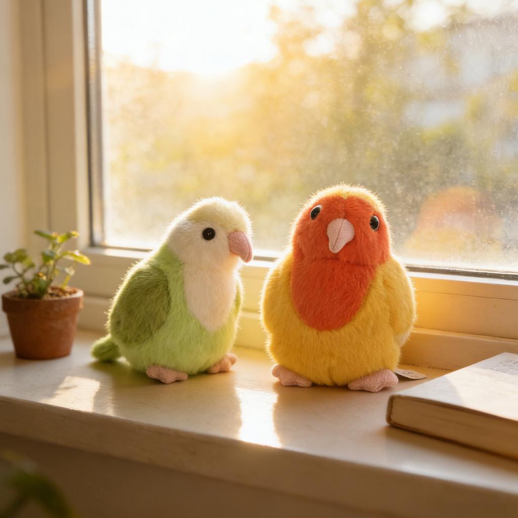 Parrot Plush Toys, Plush Ornaments, Bed Comfort Toys, Girl'S Rag Doll Gift, Cartoon, Children'S Rag Doll, Children'S Gift Toys