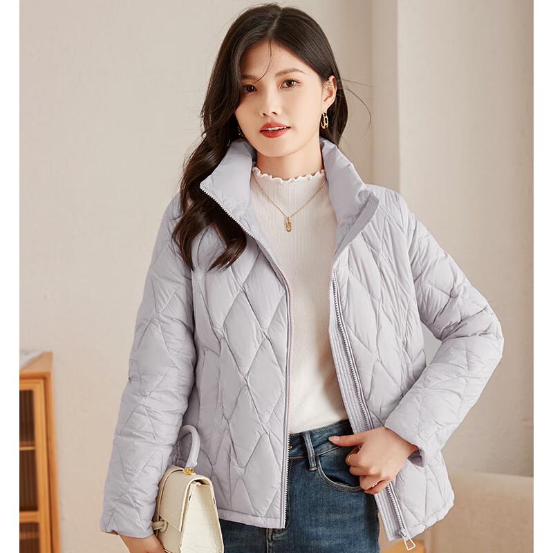 

Women s Winter Short Stand-Collar Down Jacket 175/2XL