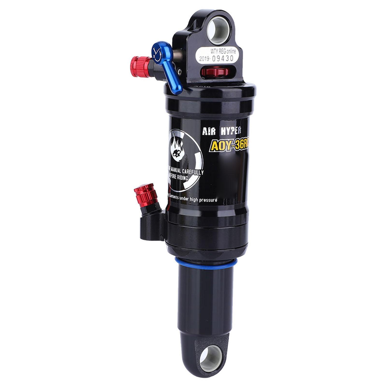 

Амортизатор для горного велосипеда 165 мм, стальной, регулируемый, задний амортизатор, черный