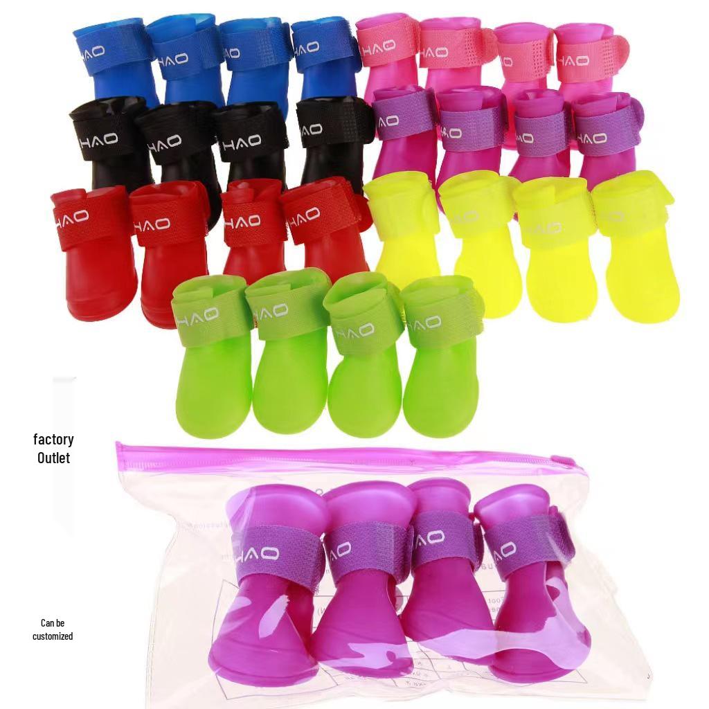 Pet Waterproof Soft Sole Rain Boots for Dogs
