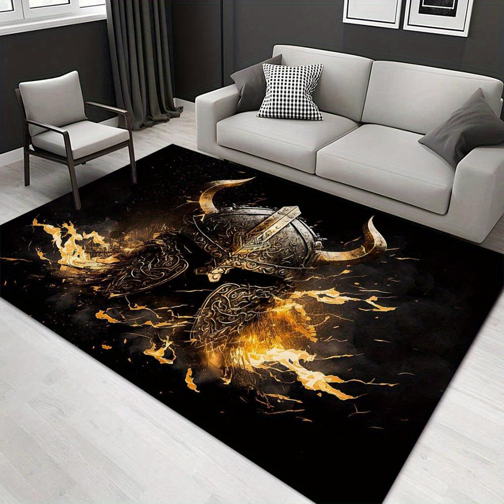 

1pc 2112207882 Pattern Carpet, Area Rug For Living Room Bedroom Room Bed Chair Laundry Entryway Corridor Yard Non-slip Outdoor Camping Rug F 60cm by 90cm