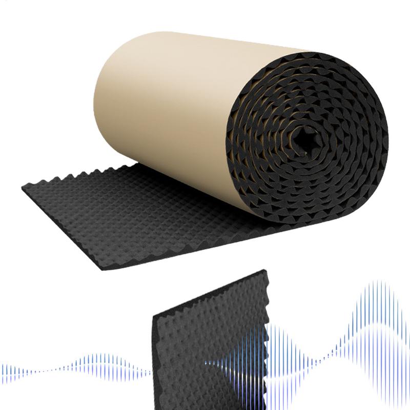 Noise Dampening Panels Sound Dampening Sound Panels Fire Resistant Acoustic Insulation Self-Adhesive Sound Barrier Car Studio