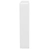 Washbasin Brackets 2 pcs White Trapezoidal Steel