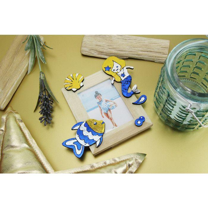 Adhesive Foam Shapes To Customize + 10cm Foil Ocean 6 Pieces