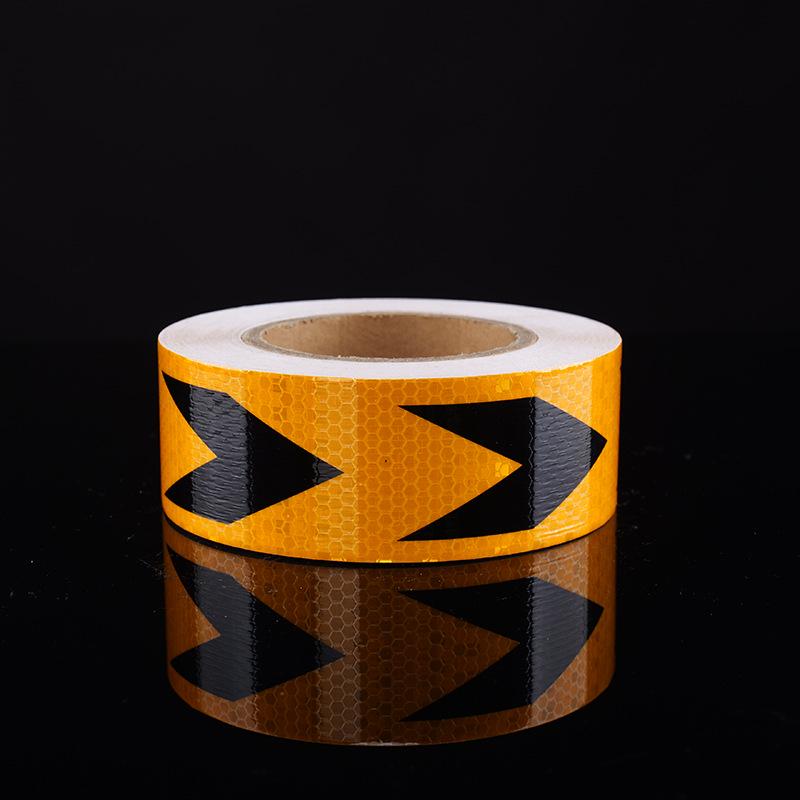 Truck Safety Night Reflective Arrow Sticker - Crystal Lattice Film