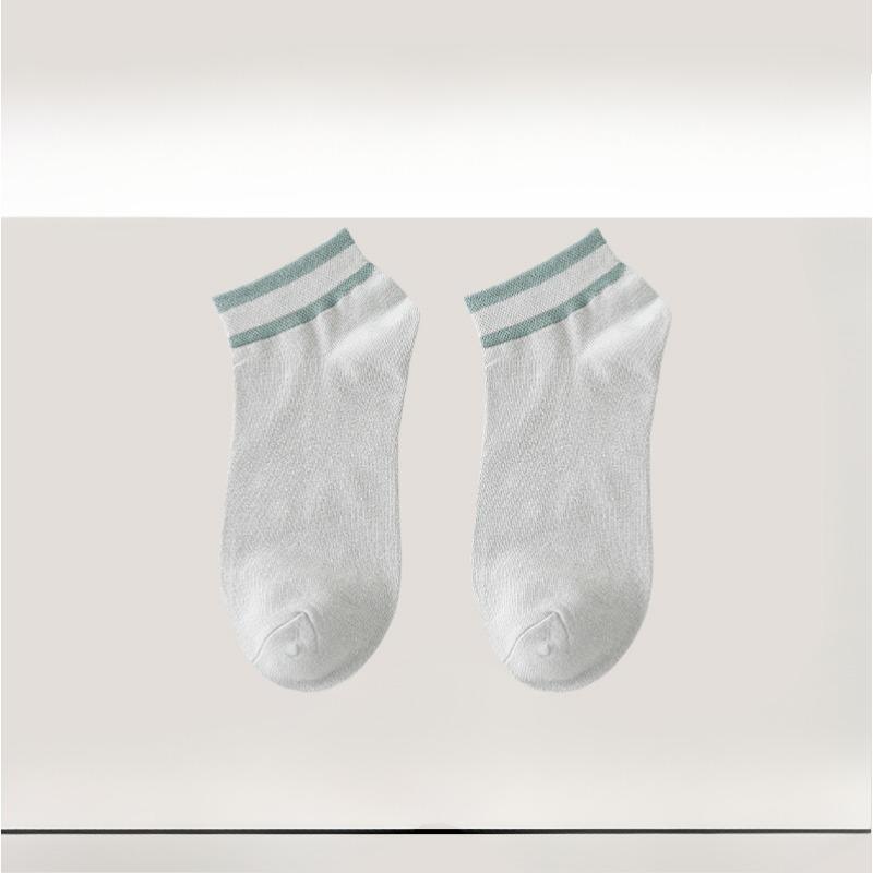 Pure Cotton Short Socks for Men, Boat Socks, Summer Invisible Anti-drop and All-cotton Anti-odor Thin Men's Shallow Socks
