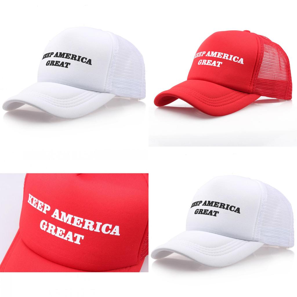 Great America Keep 2020 Klassische Trump-Mütze Präsident Baseball Netz-Kappe Sommer