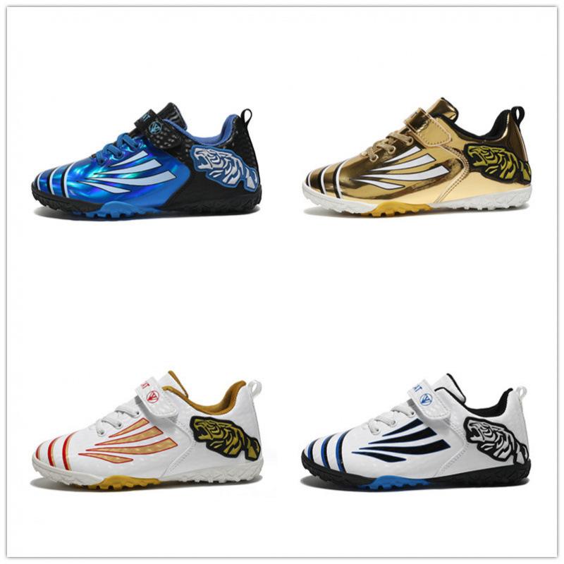 2025 new Velcro football shoes boys teenagers students broken nails lawn training ground sports shoes