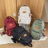 School Bag Male High School Students Fashion Leisure Large Junior High School Students Backpack Street Versatile Female College Students Backpack Tide