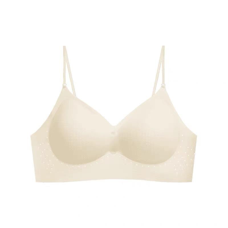 Adjustable Spaghetti Strap Tank: Women's Ultra-Thin Invisible Bra with Fixed Cup – Summer Edition