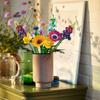 Funny Joy Eternal Artificial Roses Block Chrysanthemum Flower Home Decoration Wildflower Building Block Bouquet Girl Gift