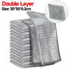 1/20PCS Thickened Steel Wire Cleaning Cloth Double-layer Magic Dishcloth Kitchen Pot Dish Washing Towel Multipurpose Clean Rags