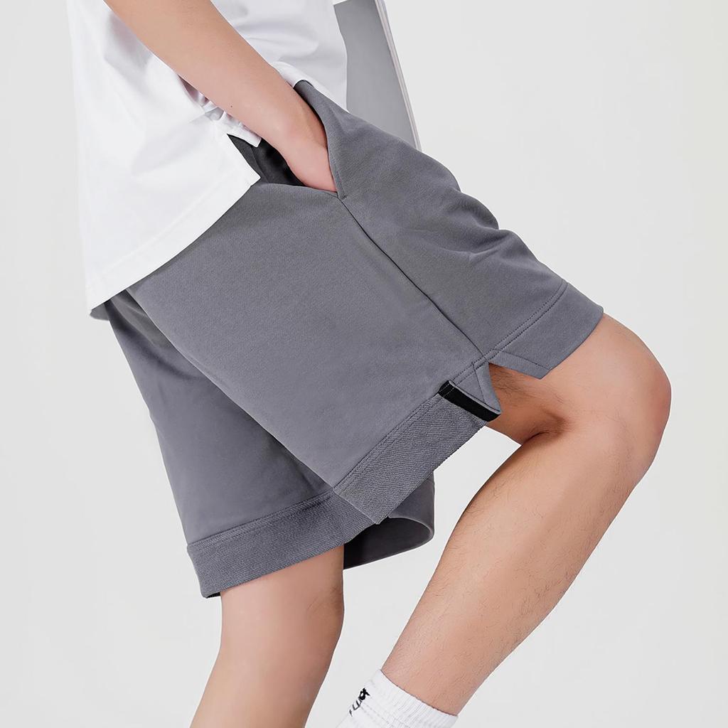 New Balance Nice Rice Casual Shorts Men's Gray Moderate (Unisex) Casual Shorts AMS22383 SYA