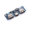 1pcsLithium Battery Charger Board LED Dual USB 5V 2.4A Micro/Type-C USB Mobile Power Bank 18650 Charging Module