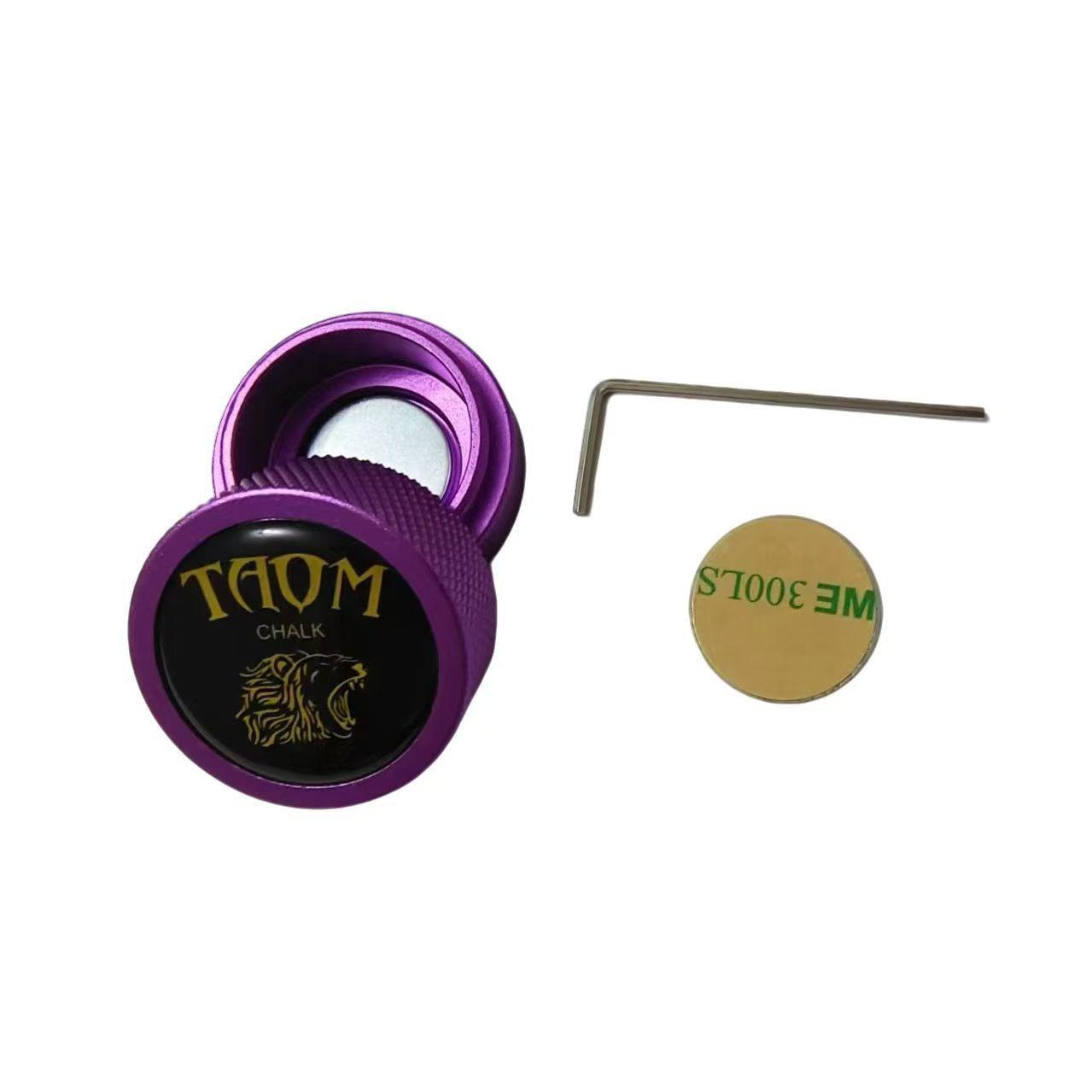 

Taom Taomu Сильный Магнитный Круглый Металлический Бокс для Мела для Бильярда