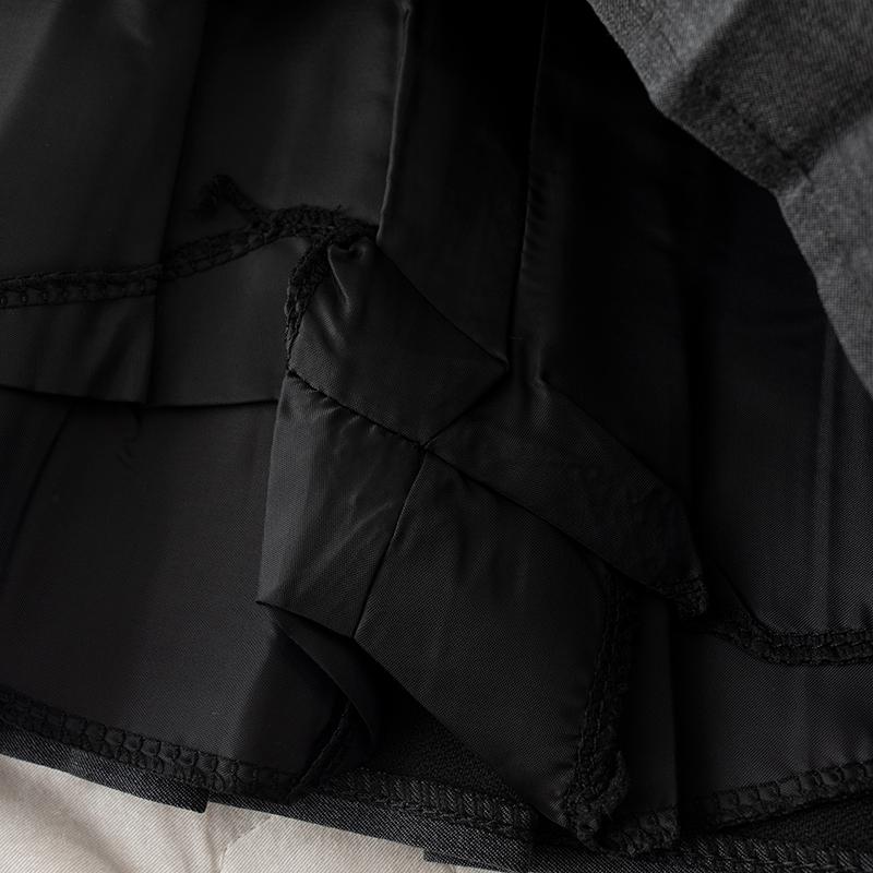 Fashion Chain Skirt High Waist and Slim A-line Skirt Hip-hop Punk Chain Belt Punk Wind Accessories Pleated Skirt