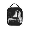 RIP Kyle Busch Lunch Bag Kawaii Lunch Box For Women Picnic Portable Insulated Cooler Bag Waterproof Print Thermal Lunch Bags