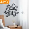 12pcs PVC 3D Butterfly Wall Decor Cute Butterflies Wall Stickers Art Decals Home Decoration Room Wall Art