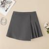 ZANZEA Womens Summer Solid Color Casual Short Pants