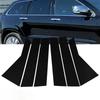 Car Window Decorative Cover Center Film Pillar B C Pillar Sticker Automotive Parts for Dodge Journey 2009-2020 Auto Exterior Parts
