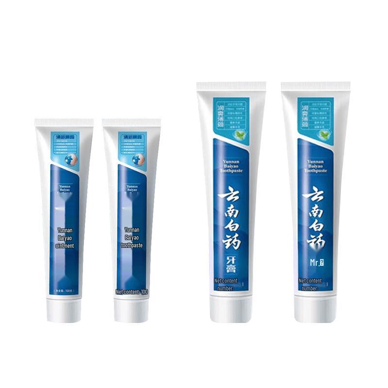 Yunnan Baiyao Fresh Breath Toothpaste Multi-Pack