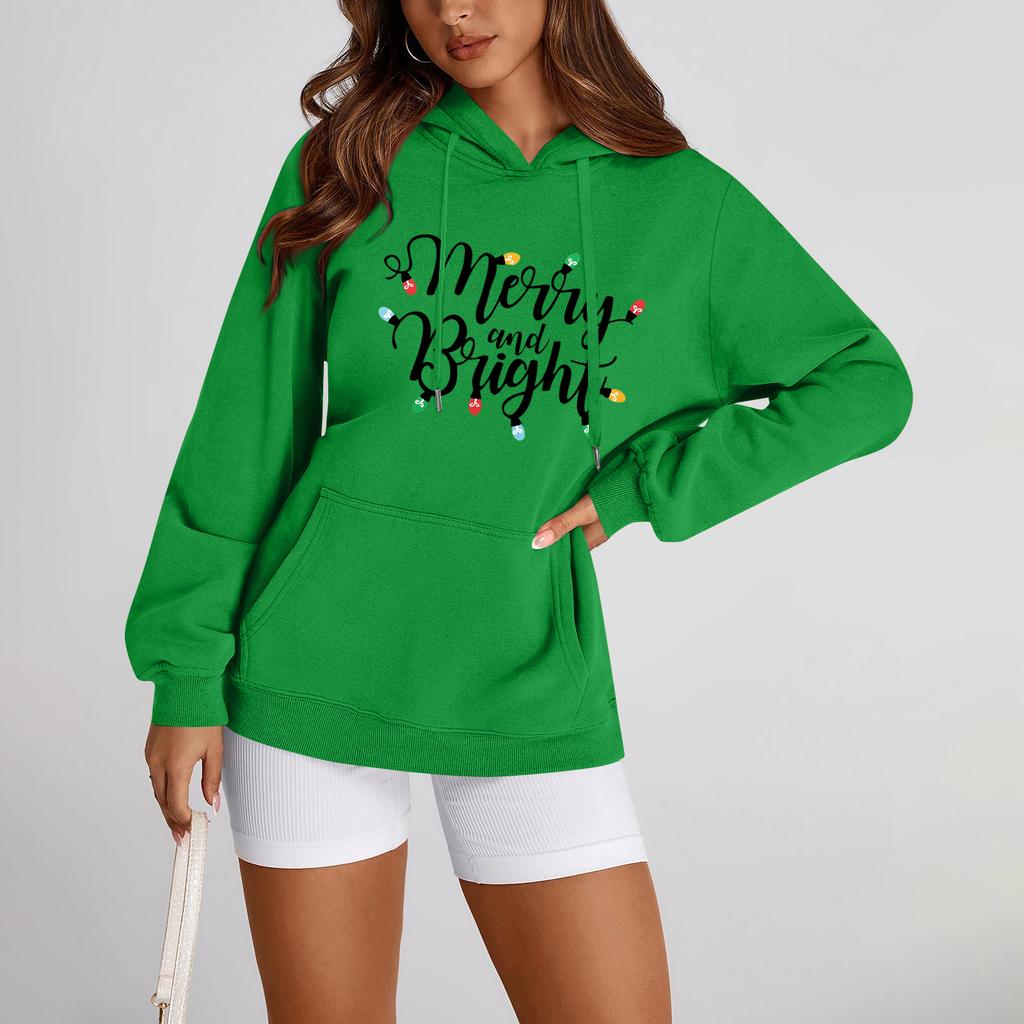 Women's Hoodies Letter Printed Sweatshirt Pullover