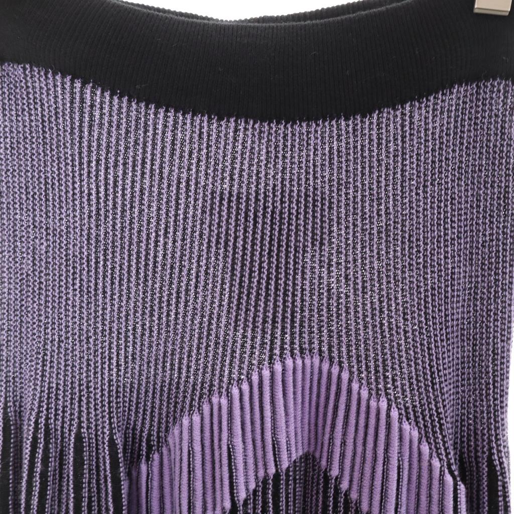 MM6 Maison Margiela made in Italy Border Pattern Long sleeve knit Setup S Women Used
