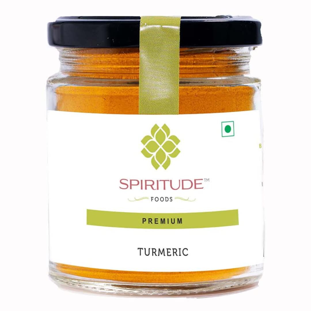 Spiritude Haldi Powder | Raw Turmeric Powder for Eating Cooking & Drinking | Homemade Turmeric Powder | 150 g Each (Pack of 2)
