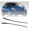 FZJDSD Modanatura Trim Montante Anteriore Sinistro e Destro Parabrezza AE8Z5403136A AE8Z5403137B Compatibile con Ford Fiesta 2011 2012 2013 2014 2015 2016