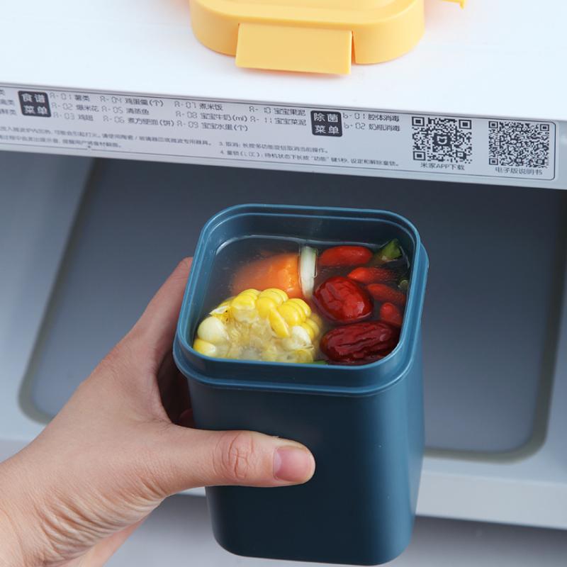 New Breakfast Cup Microwave Heated Plastic Seal With Lid Buckle Leak-proof Convenient Soup Cup For Students To Drink Porridge