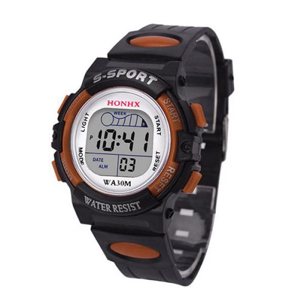 New Women's Square Digital Display Wristwatch Casual Waterproof Sports Wrist Watch