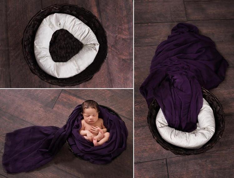 Colorful Baby Photo Styling Pillow - Children's Photography Prop