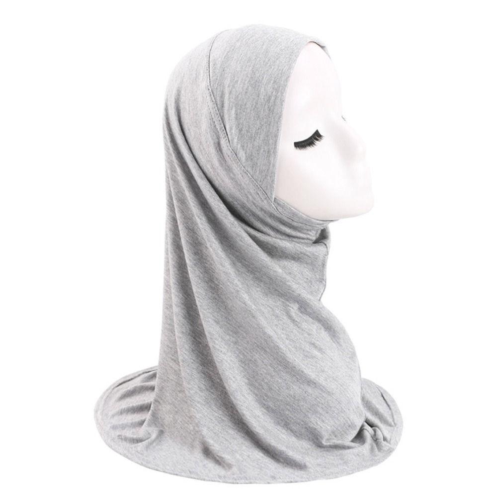 Modal Cotton Islamic Headscarf Rayon Cotton Turban Headband Turbans Muslim Hijab For Women