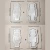 J0MC Figurine Molds Molds Epoxy Resin Molds Casting Molds Silicone Mould Ornament Molds Making Molds