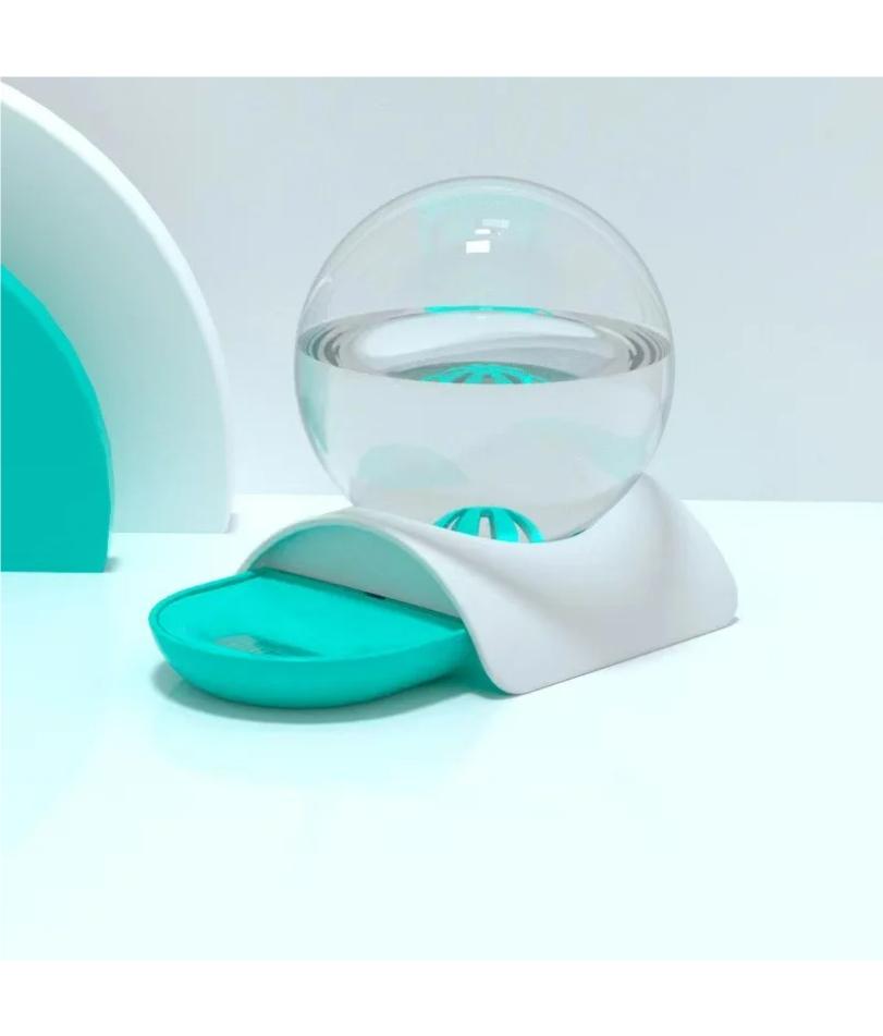 2.8L Ball Shaped Bowl Pet Cat Dog Automatic Water Dispenser Drinking Fountain Bowl Auto Feeder