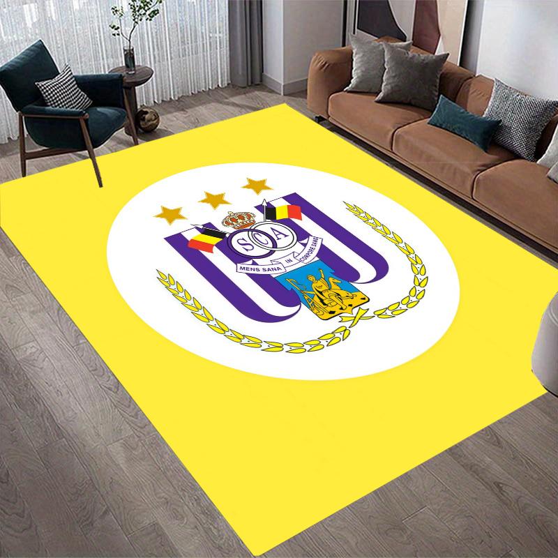 Anderlecht Home Sofa Decoration for Living Room & Bedroom, Non‑Slip Play Flannel Floor Mat for Game Room