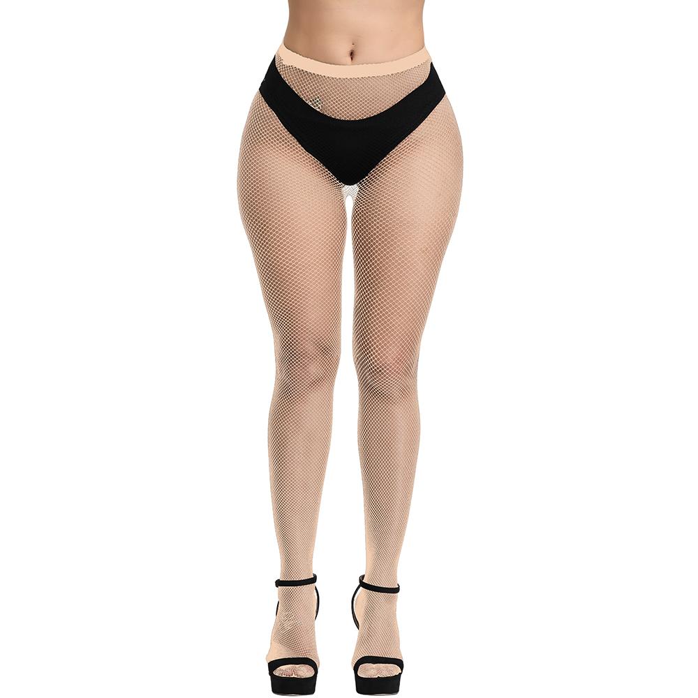 Plus Size White Lolita Fishnet Stockings Tights Women'S Gothic Nylon Net Pantyhose Stockings For Cosplay Collants Femme Sox