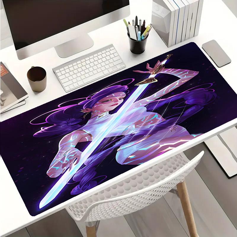 Kpop Hunter6 Mouse Pad - Non-Slip Rubber Base, Smooth Surface for Work,Gaming,Office,And Home Use, Desk Mouse Pad