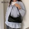 Soft Leather One-Shoulder Underarm Bag Spring Summer Simple All-Match Commuter Cross-Body Dumpling Bag