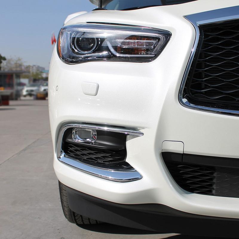For Infiniti QX60 2016 2017 2018 Car Front Bumper Tow Hook Cover Lid Towing Trailer Hauling Eye Cap Unpainted