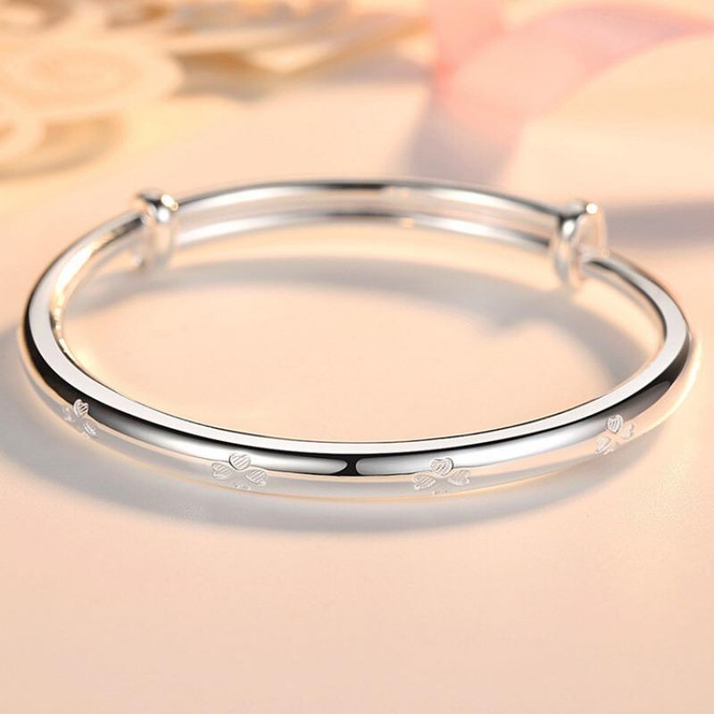 Fashion Minimalist Retro Open Knot Bracelet Niche Light Luxury Bracelet Women's Personality Hook Bracelet Jewelry