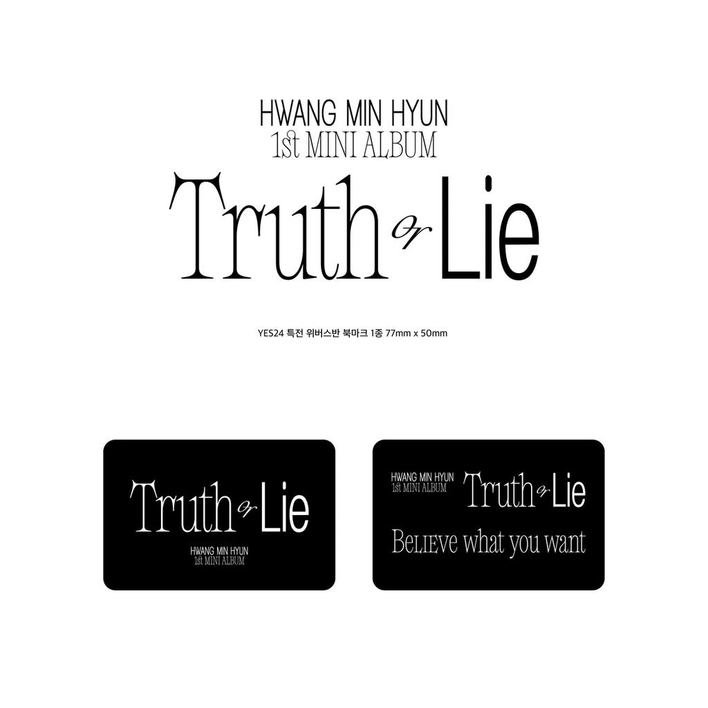 HWANG MIN HYUN - 1st MINI ALBUM 'Truth or Lie' [Weverse Albums ver.]